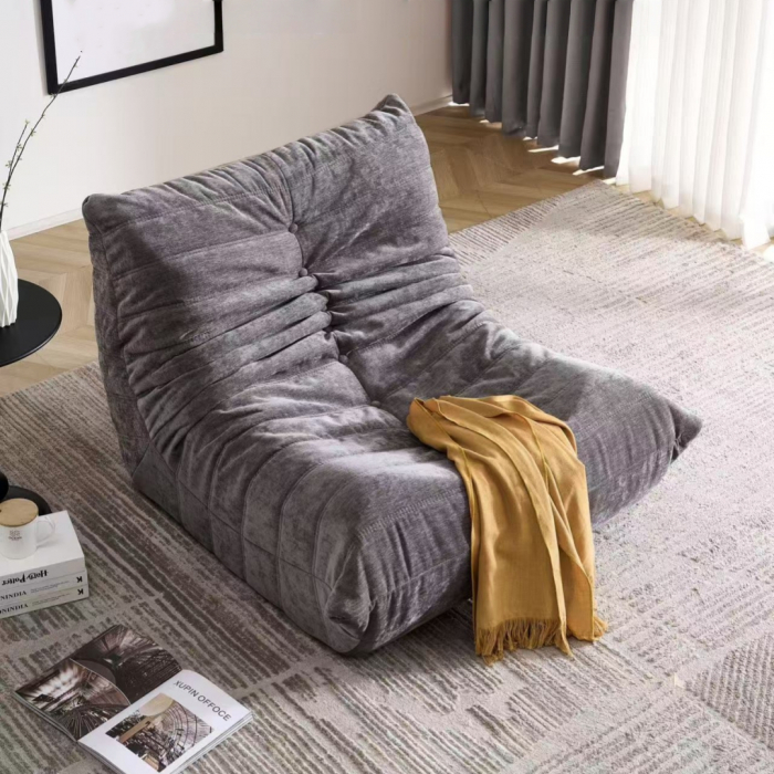Fotoliu premium tip puf si interior din spuma cu memorie S0F007gri [4]