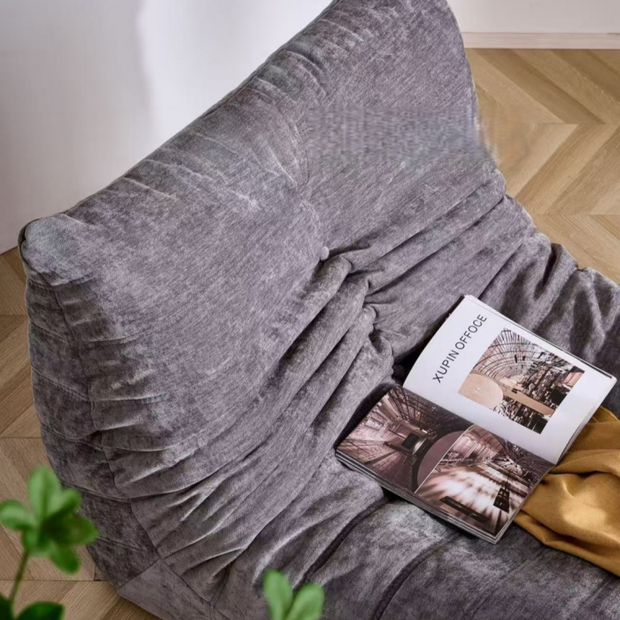 Fotoliu premium tip puf si interior din spuma cu memorie S0F007gri [2]