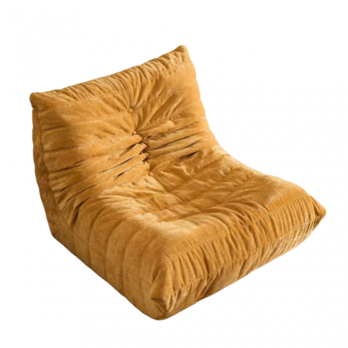 Fotoliu premium tip puf si interior din spuma cu memorie S0F007galben [1]