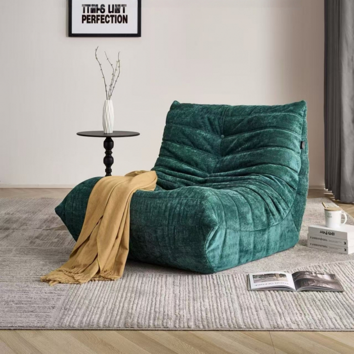 Fotoliu premium tip puf si interior din spuma cu memorie S0F007verde [2]