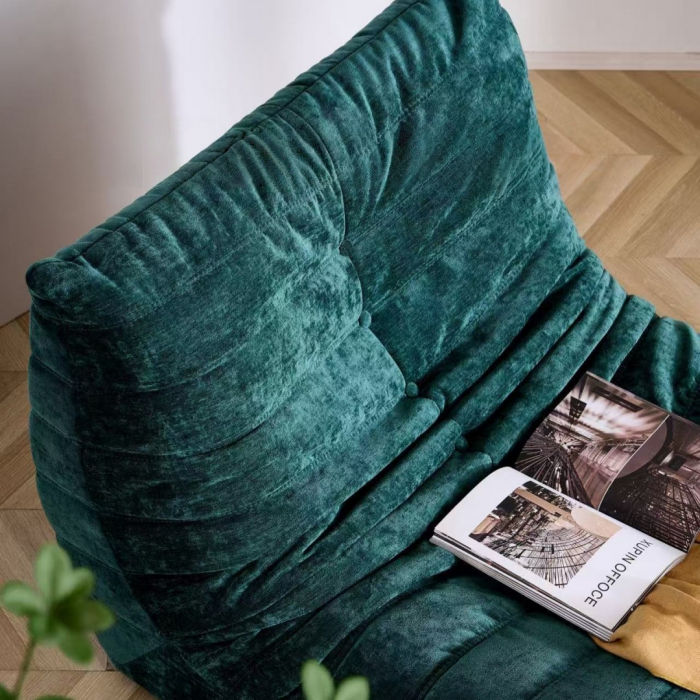 Fotoliu premium tip puf si interior din spuma cu memorie S0F007verde [3]