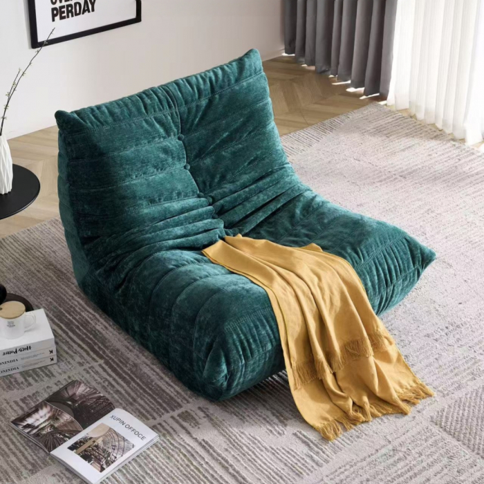 Fotoliu premium tip puf si interior din spuma cu memorie S0F007verde [4]