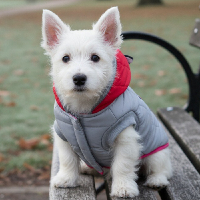 Geaca cu gluga flausata XINA2121gri [4]