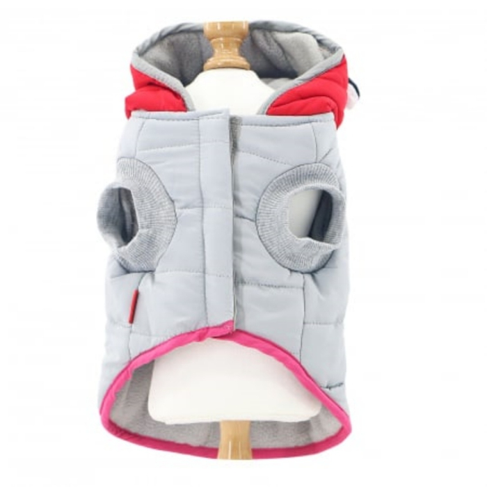 Geaca cu gluga flausata XINA2121gri [5]