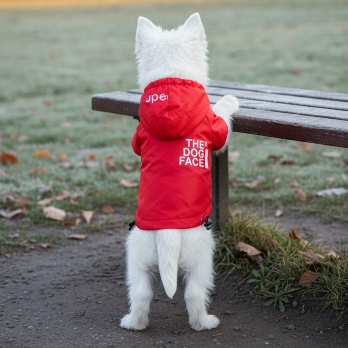 Geaca cu gluga MDL-2410rosu [3]