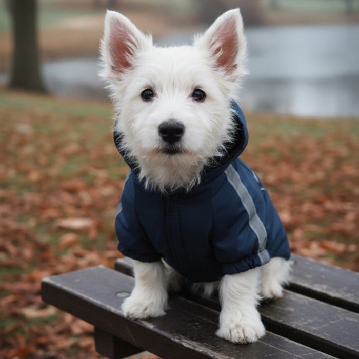 Geaca cu gluga MDL-2411bleumarin [2]