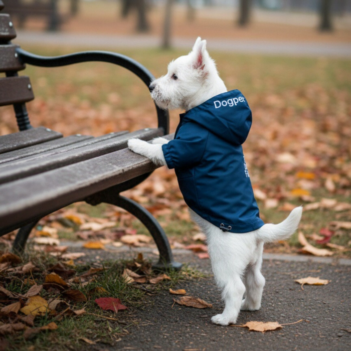 Geaca cu gluga MDL-2411bleumarin [3]