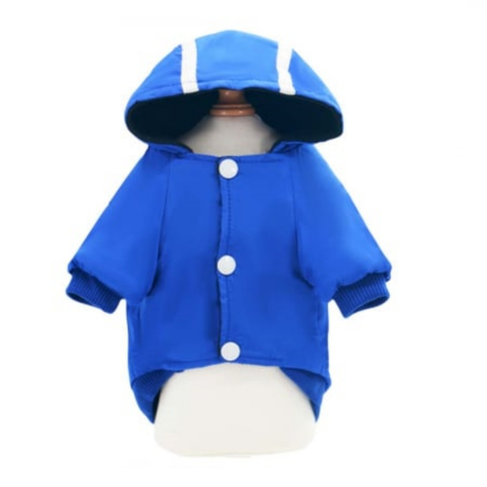 Geaca cu gluga MDL-2417albastru [6]