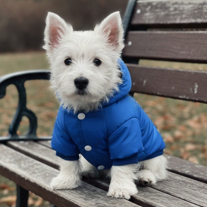 Geaca cu gluga MDL-2417albastru [4]