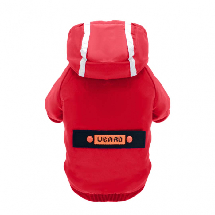 Geaca cu gluga MDL-2417rosu [1]