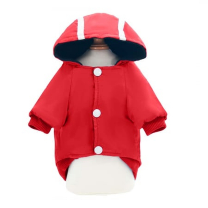 Geaca cu gluga MDL-2417rosu [6]