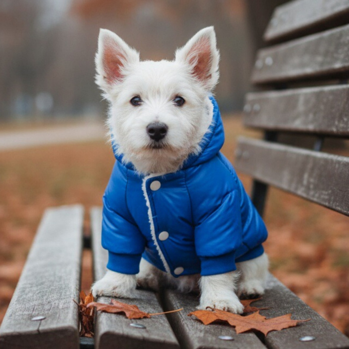 Geaca cu gluga MDL-2418albastru [7]