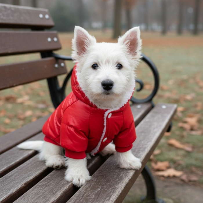 Geaca cu gluga MDL-2418rosu [4]