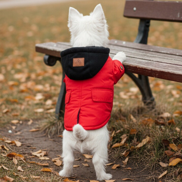 Geaca cu gluga XINA2115rosu [7]