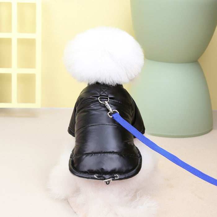 Geaca flausata DOG-20negru [2]