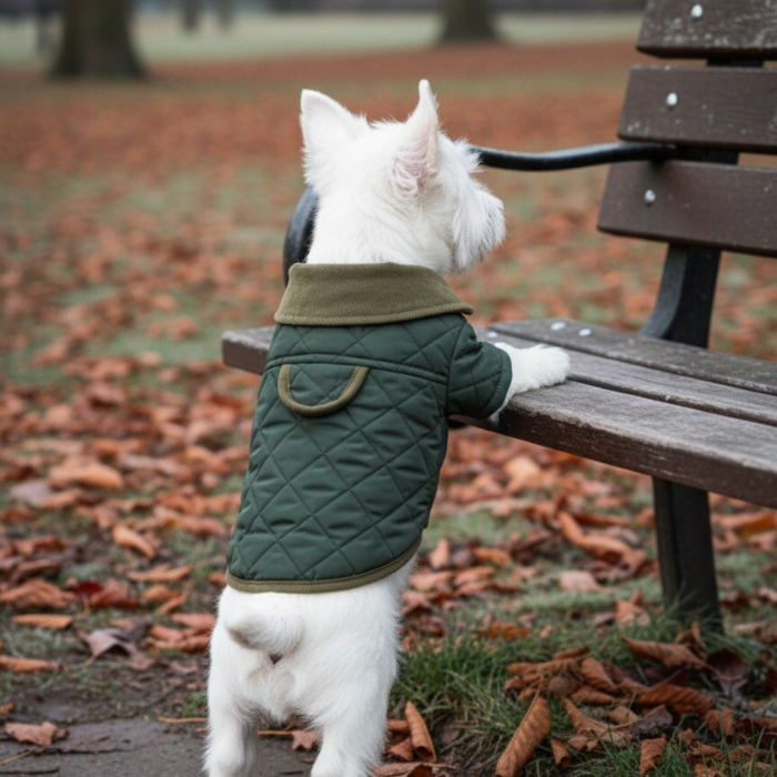 Geaca flausata XINA2123verde [5]