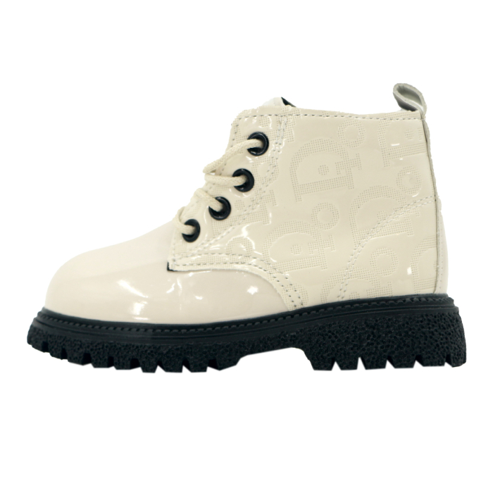 Ghete cu aspect lacuit XA-126alb [6]