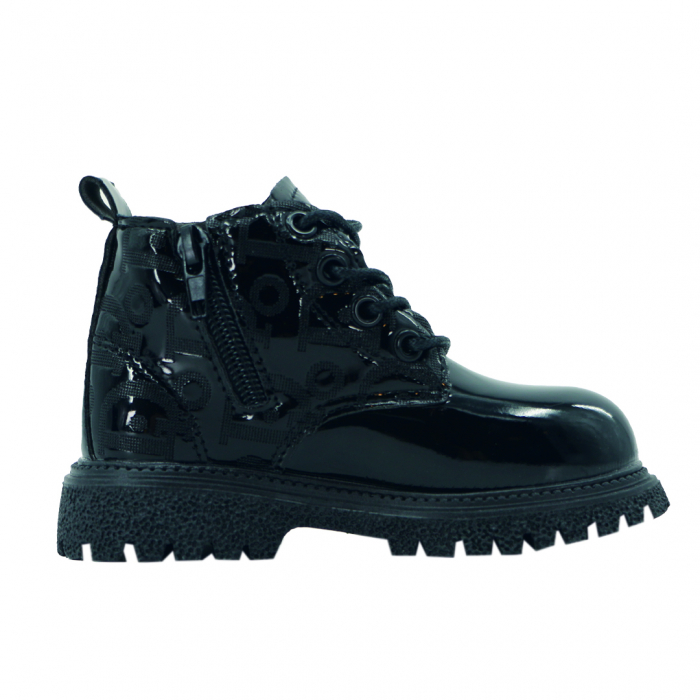 Ghete cu aspect lacuit XA-126negru [2]