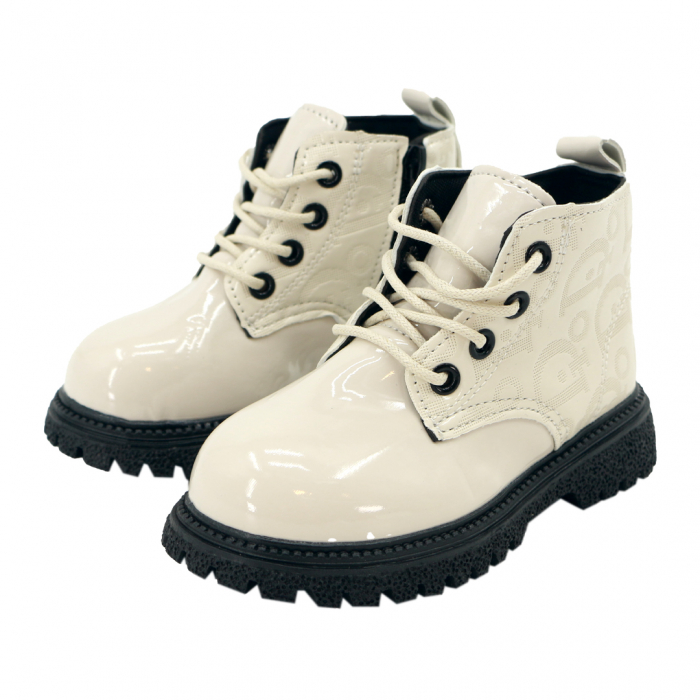 Ghete cu aspect lacuit XA-126alb [1]