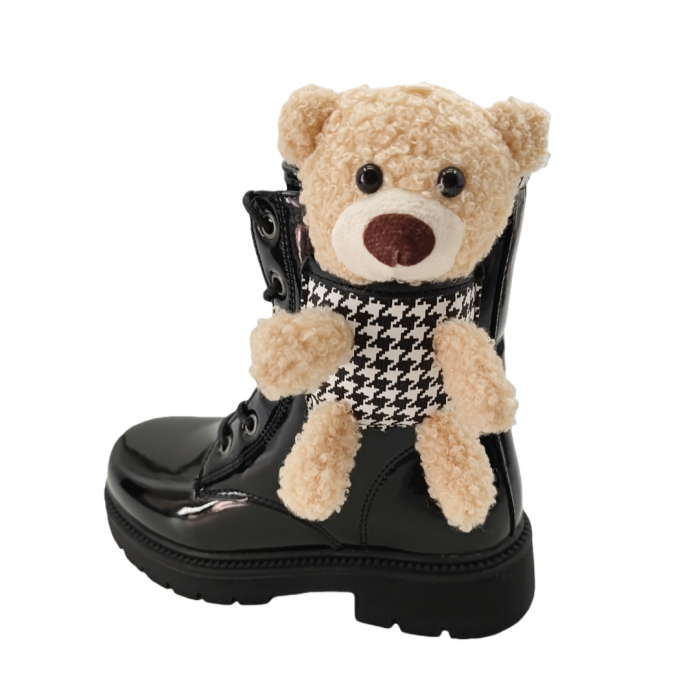 Ghete imblanite cu ursulet decorativ 919C [4]