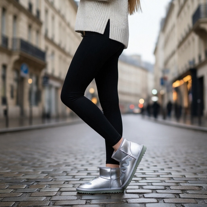 Ghete imblanite B21-170argintiu [2]