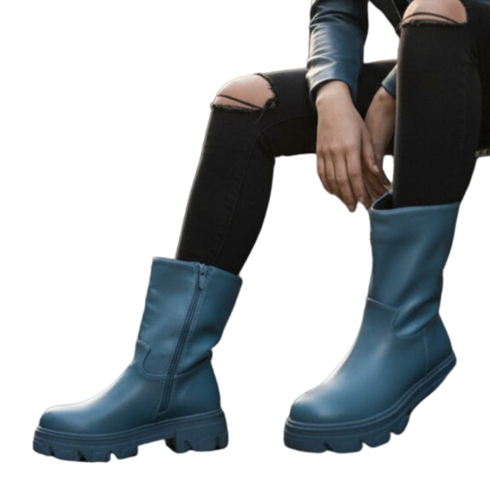 Ghete imblanite B21-68albastru [6]