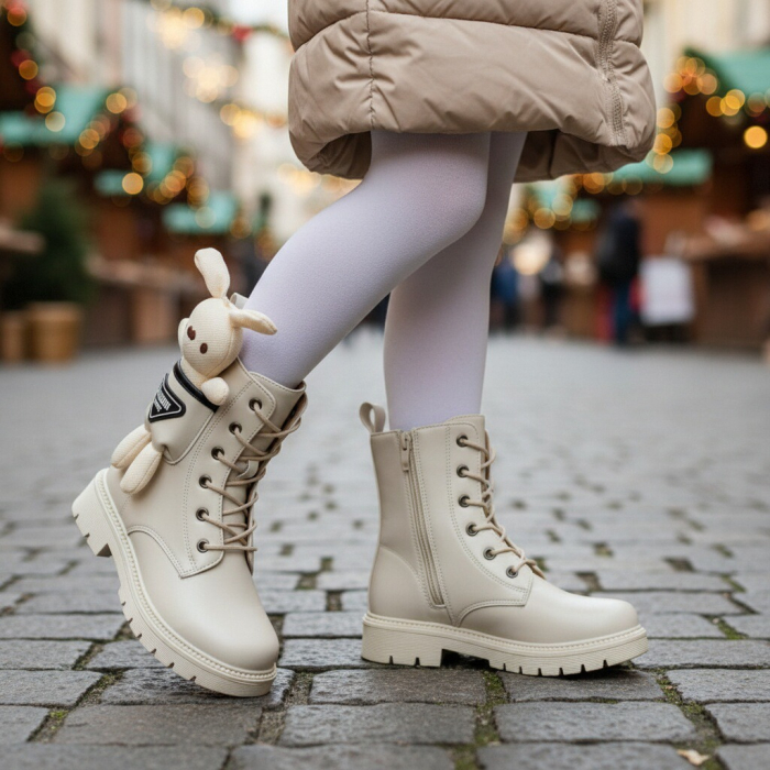 Ghete imblanite cu figurina decorativa 920Cbej [4]