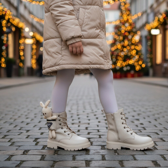 Ghete imblanite cu figurina decorativa 920Cbej [5]