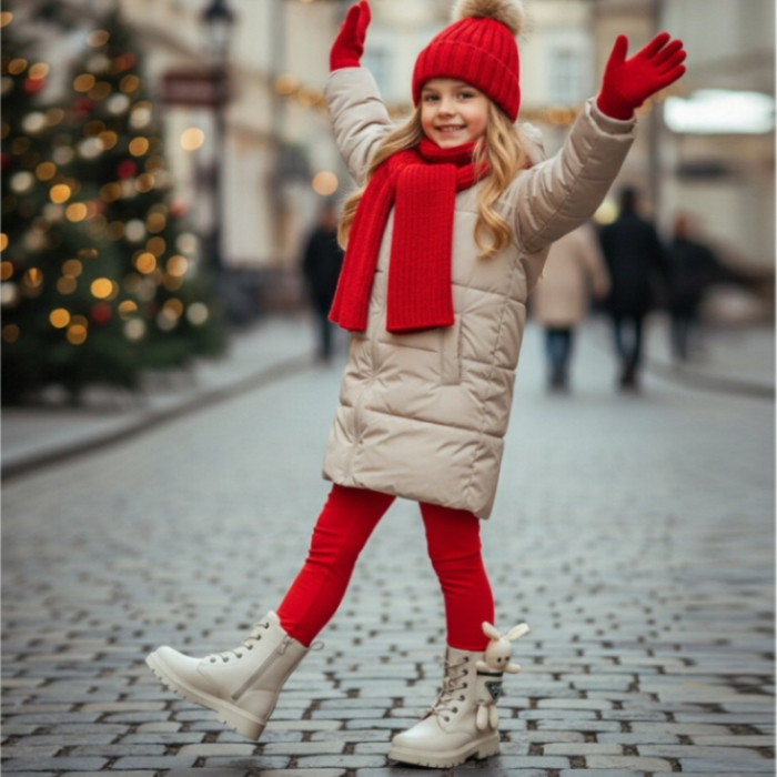 Ghete imblanite cu figurina decorativa 920Cbej [2]