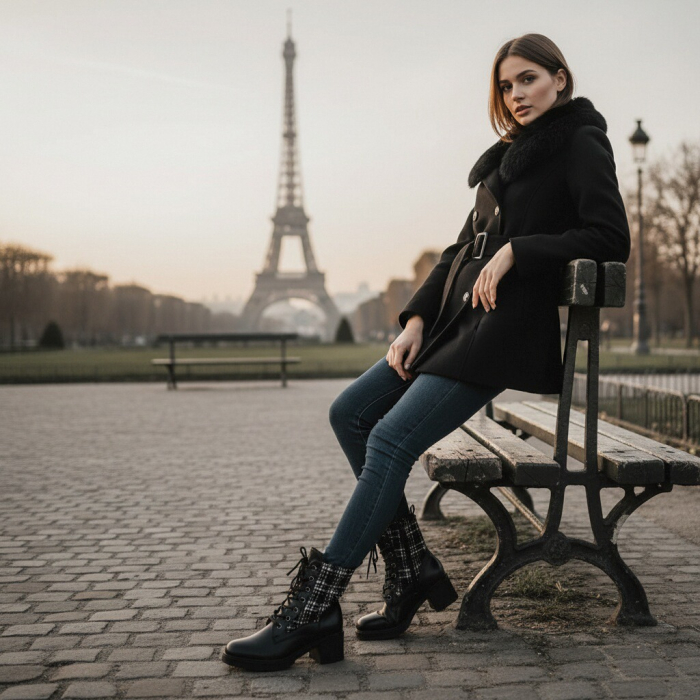 Ghete imblanite A10390negru [12]