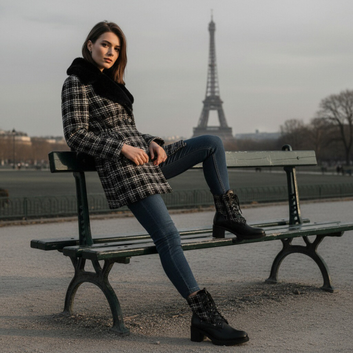 Ghete imblanite A10390negru [4]