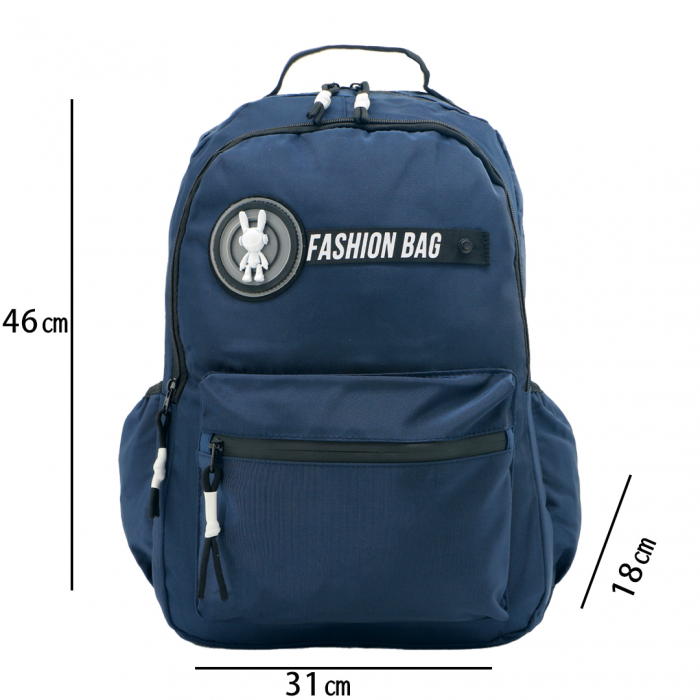 Ghiozdan/rucsac pentru scoala sau calatorii ZY-234bleumarin [2]