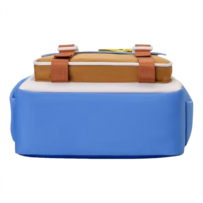 Ghiozdan pentru gradinita sau scoala cu accesoriu breloc ZY-2413albastru [9]
