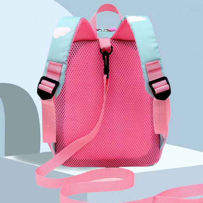 Ghiozdan pentru gradinita sau scoala cu model Unicorn ZY-2037roz [6]