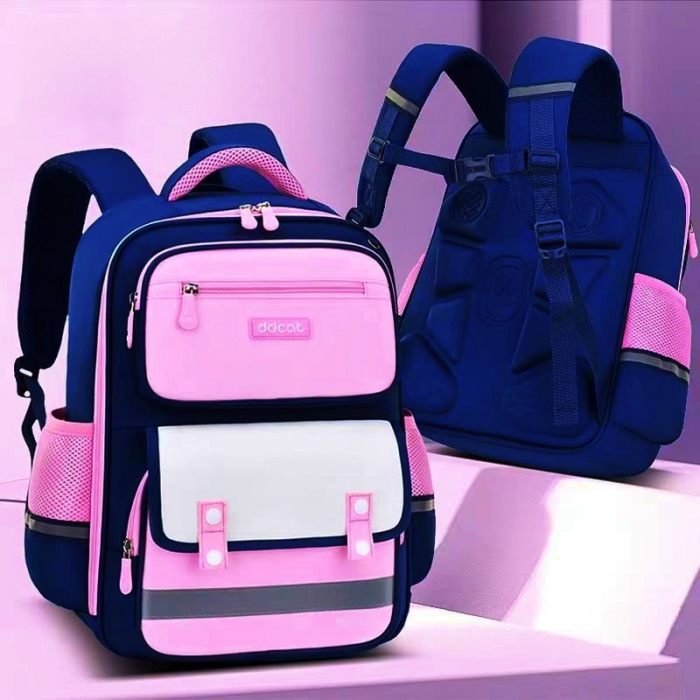 Ghiozdan pentru scoala cu spate ortopedic ZY-568fucsia [3]