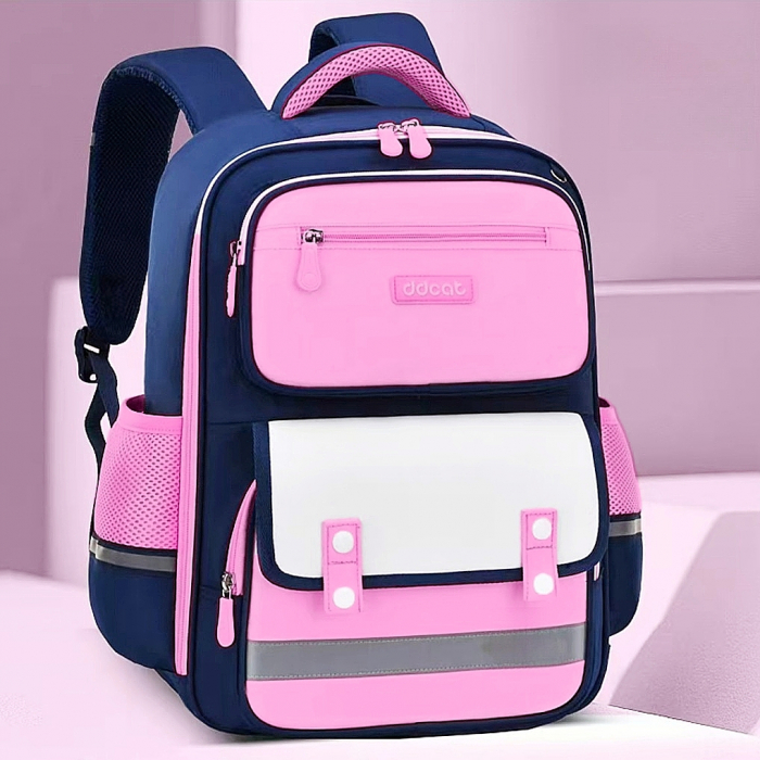 Ghiozdan pentru scoala cu spate ortopedic ZY-568fucsia [4]