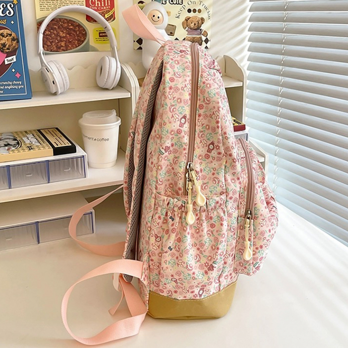 Ghiozdan/rucsac cu Hello Kitty pentru scoala sau calatorii ZY-564roz [8]