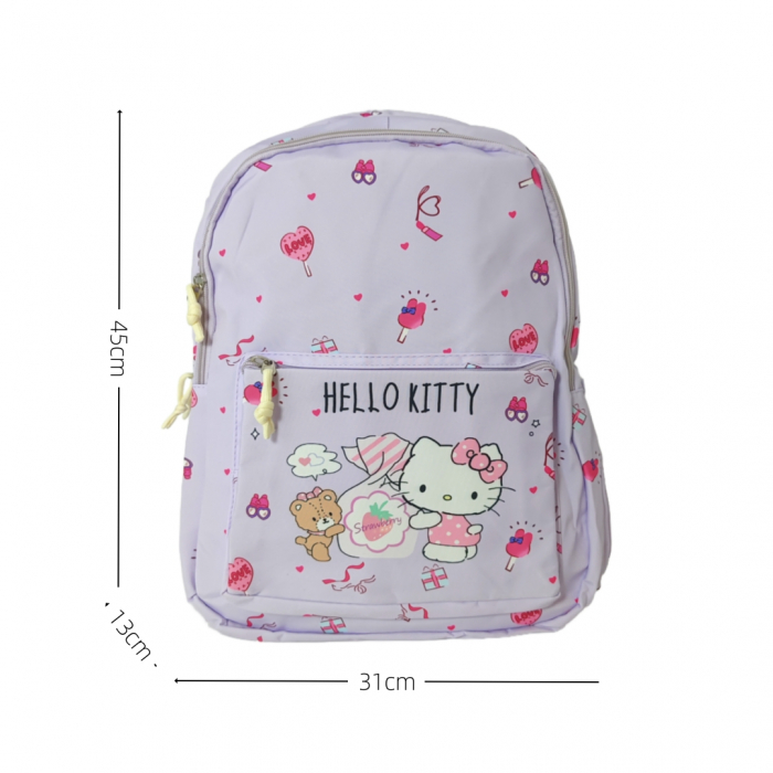 Ghiozdan/rucsac cu Hello Kitty pentru scoala sau calatorii ZY-1518mov [2]