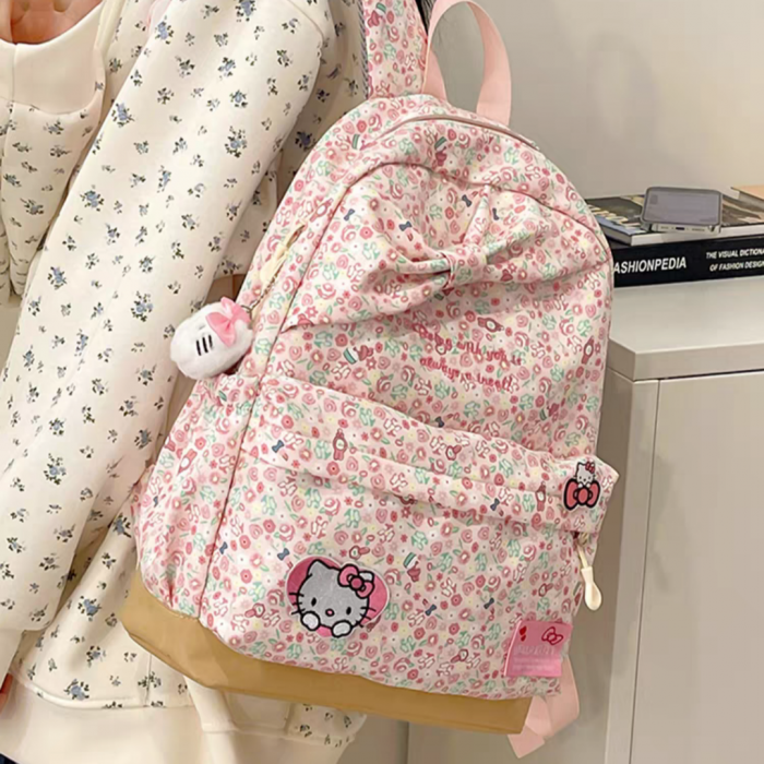Ghiozdan/rucsac cu Hello Kitty pentru scoala sau calatorii ZY-8634-1 [7]