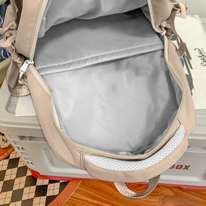 Ghiozdan/rucsac cu model pisica pentru scoala sau calatorii ZY-56128maro [6]