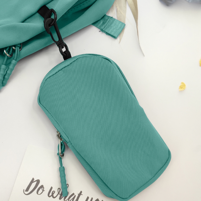 Ghiozdan/rucsac cu penar etui detasabil pentru scoala sau calatorii ZY-B08turcoaz [5]