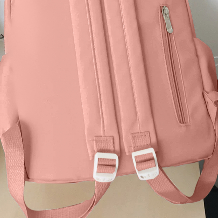 Ghiozdan/rucsac impermeabil pentru scoala sau calatorii ZY-3365roz [5]