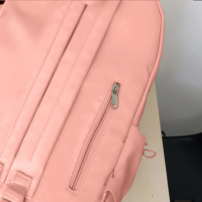 Ghiozdan/rucsac impermeabil pentru scoala sau calatorii ZY-3365roz [7]