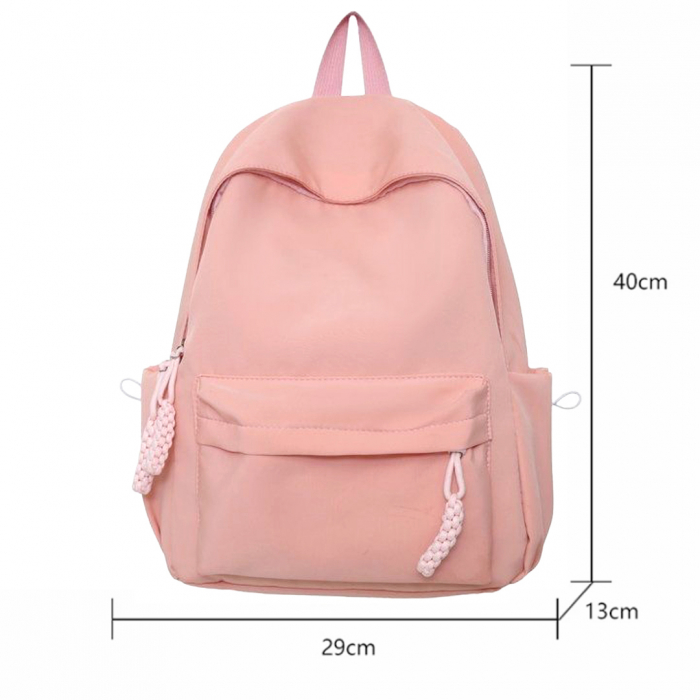 Ghiozdan/rucsac impermeabil pentru scoala sau calatorii ZY-3365roz [2]