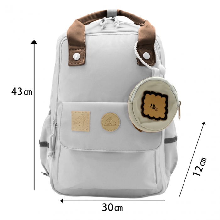 Ghiozdan/rucsac pentru scoala sau calatorii ZY-8812gri [2]