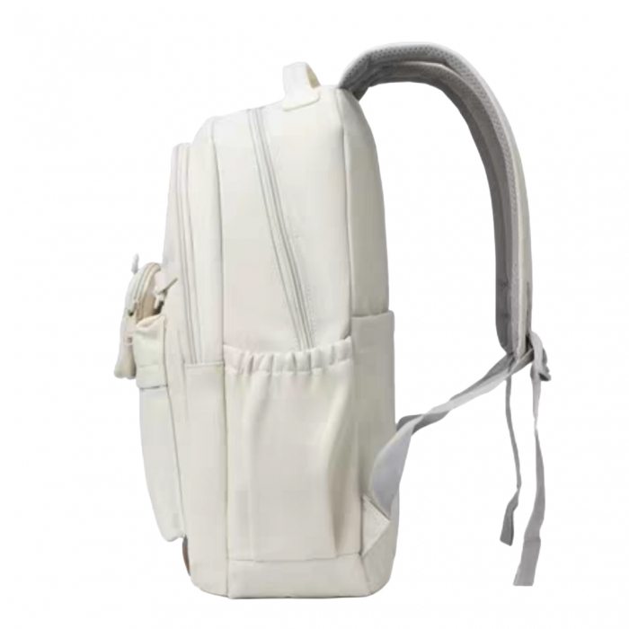 Ghiozdan/rucsac pentru scoala sau calatorii cu accesoriu pusculita ZY-2543bej [14]