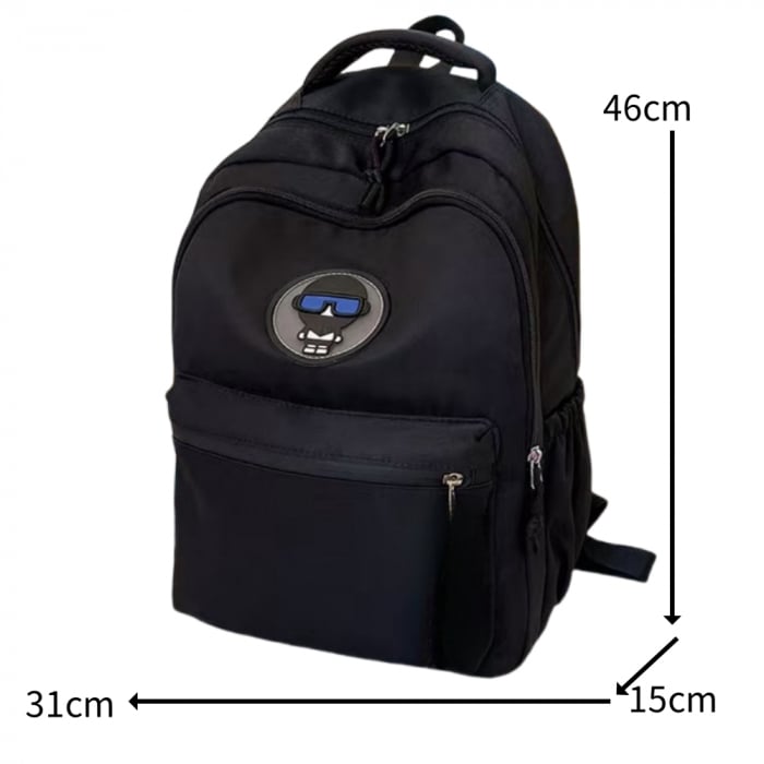 Ghiozdan/rucsac pentru scoala sau calatorii ZY-068negru [2]
