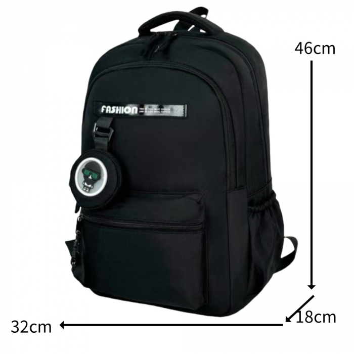 Ghiozdan/rucsac pentru scoala sau calatorii cu accesoriu pusculita ZY-8965 [2]