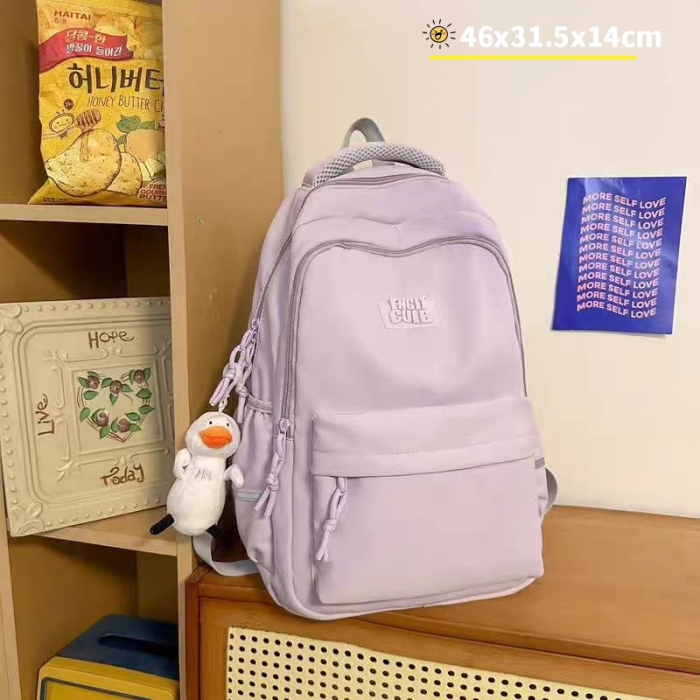 Ghiozdan/rucsac pentru scoala sau calatorii cu atasare la troler ZY-1000mov [2]