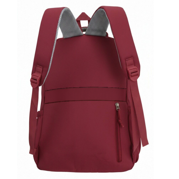 Ghiozdan/rucsac pentru scoala sau calatorii cu atasare la troler ZY-8817visiniu [9]